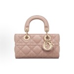 DIOR Lady D-Joy handbag, shoulder bag, crossbody bag, handbag, ultra-mini women\'s rose pink